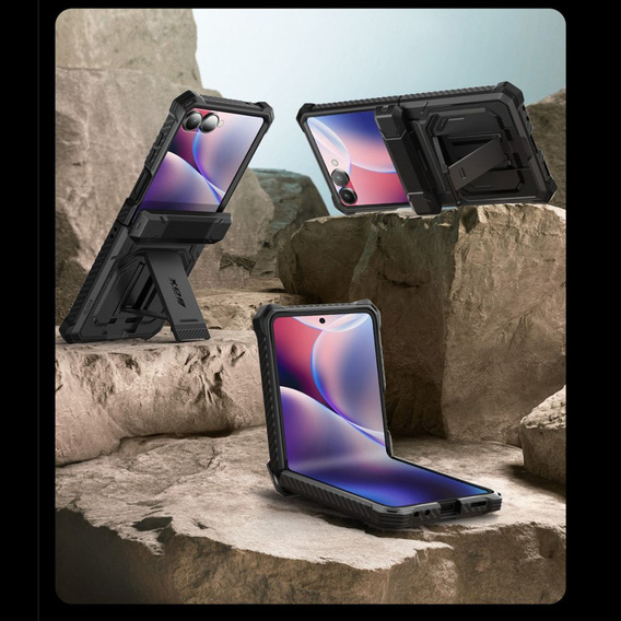 Etui Supcase IBLSN Armorbox do Samsung Galaxy Z Flip7 5G, Czarne