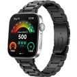 Stalowa Bransoleta do Huawei Watch Fit 4 / 4 Pro / 3, Czarna