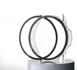 2w1 Etui + Szkło Hartowane do Xiaomi Watch S3, Przezroczyste
