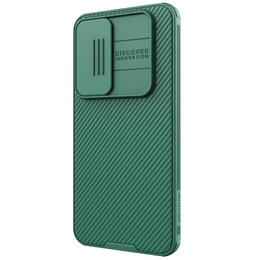 Etui do Samsung Galaxy S24 FE, pancerne Nillkin, CamShield Pro, zielone