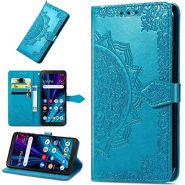 Etui z klapką do OnePlus Nord 4, Mandala, niebieskie