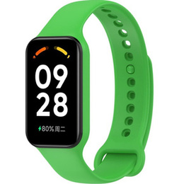 Pasek Silikonowy do Xiaomi Redmi Smart Band 2 / Xiaomi Smart Mi Band 8 Active, Zielony