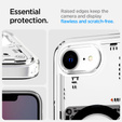 Etui z MagSafe Spigen do iPhone 16E, Ultra Hybrid, Neo One, Szare