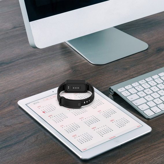 3x Pasek Silikonowy do Xiaomi Smart Band 9 Active / Xiaomi Redmi Band 3, Czarny, Granatowy, Zielony