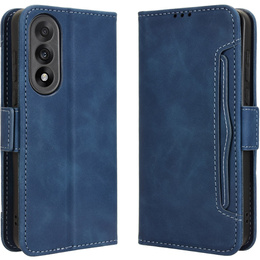 Etui z klapką do OnePlus Nord 5, Card Slot, granatowe