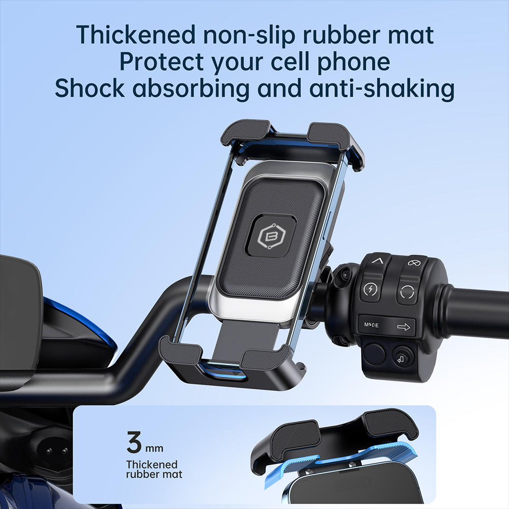 Blavec BV-02 Velo aluminiowy uchwyt do telefonu na rower, trwałość i estetyka