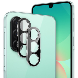 2x Szkło hartowane na aparat ERBORD do Samsung Galaxy A26 5G, czarne