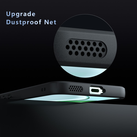 Etui do Honor Magic 8 Lite, Fusion Hybrid, matowe czarne