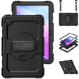 Etui do Lenovo Tab M10 Plus 10.6 Gen 3 TB-125F TB-128F, Pancerne Obrotowe 360, Czarne