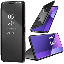 Etui do Xiaomi Redmi Note 13 Pro+, Clear View, czarne