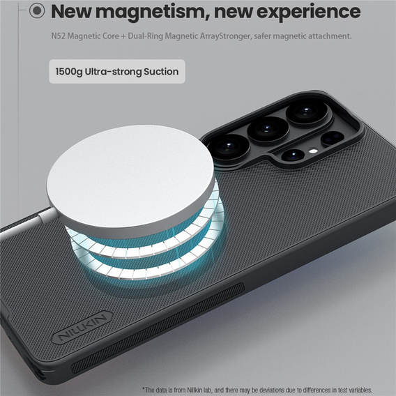 Etui NILLKIN do Samsung Galaxy S26 Ultra, Frosted Shield, do MagSafe, czarne