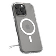 Etui z MagSafe Spigen do iPhone 16 Pro Max, Ultra Hybrid, FROST CLEAR + Szkło Hartowane 9H