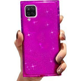 Etui Square Glitter do Samsung Galaxy A12 / M12 / A12 2021, Purple