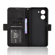 Etui z klapką do Xiaomi Redmi A5, Card Slot, czarne