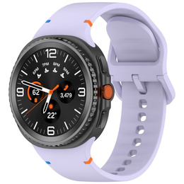 Pasek Silikonowy do Samsung Galaxy Watch 8 / 8 Classic, Fioletowy