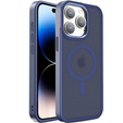Etui do iPhone 15 Pro Max, MagColor do MagSafe, granatowe