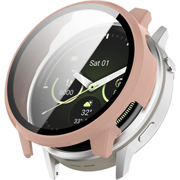 2w1 Etui + Szkło Hartowane do Garmin Venu 4 41mm, różowe