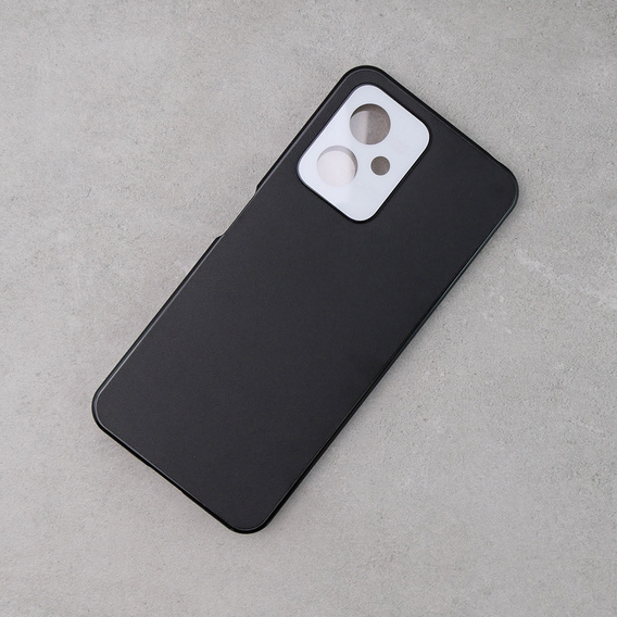 Etui do Xiaomi Redmi Note 12, ERBORD Glass Armor Leather, czarne
