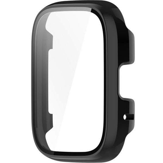 2w1 Etui + Szkło Hartowane do Xiaomi Redmi Watch 3 Active, Czarny