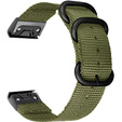 Pasek Nylonowy QuickFit 20mm do Garmin Fenix 5S/6S/7S/8 43mm, Zielony