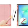 Etui Dux Ducis Domo Series do Samsung Galaxy Tab S10 FE+ Plus – różowe