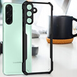Etui do Samsung Galaxy A26 5G, AntiDrop Hybrid, czarne + Szkło hartowane 9H