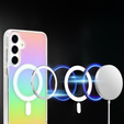 Etui do Samsung Galaxy A16 / A16 5G, Fusion Hybrid, do MagSafe, wielokolorowe + Szkło 9H na ekran