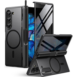 Etui do Samsung Galaxy Z Fold6, Berfy do MagSafe Pen Slot, czarne