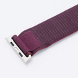 Pasek Nylonowy do Apple Watch 1/2/3/4/5/6/7/8/9/10/11/SE Ultra 1/2/3 42/44/45/46/49mm, Bordowy