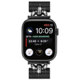 Bransoleta do Apple Watch 1/2/3/4/5/6/7/8/9/10/11/SE 38/40/41/42mm, Czarna