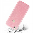 Etui do Huawei P8 Lite 2017, Glitter Case, Różowe