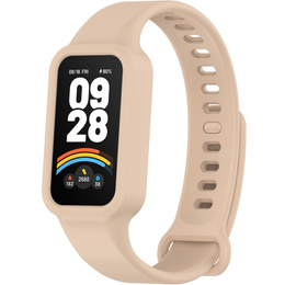 Pasek Silikonowy do Xiaomi Smart Band 9 Active / Xiaomi Redmi Band 3, Różowy