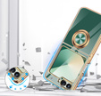 Etui do Samsung Galaxy Z Flip7 FE / Z Flip6, Electro Ring, zielone