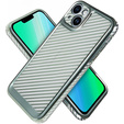 Etui do iPhone 14 Carbon Slim Case Obudowa, Zielone