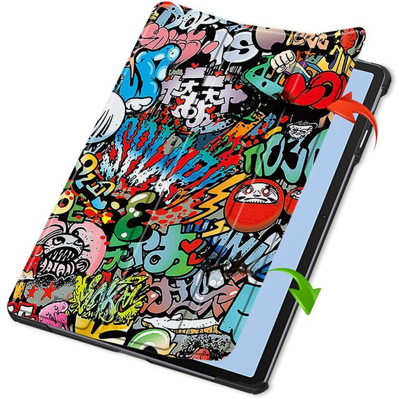 Etui do Huawei MatePad 11.5 2025, Smartcase, Graffiti