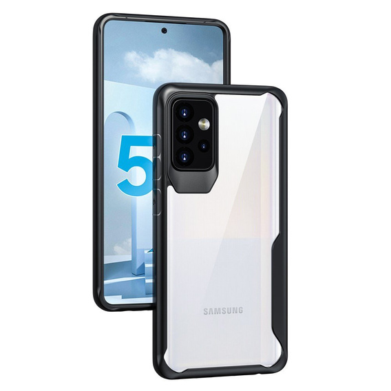 Etui ERBORD Shockproof do Samsung Galaxy A72 4G/5G - Black