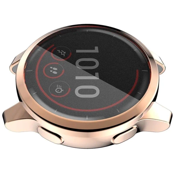 Etui z osłoną TPU do Garmin Venu 2 45mm/Vivoactive 4 45mm, Różowe