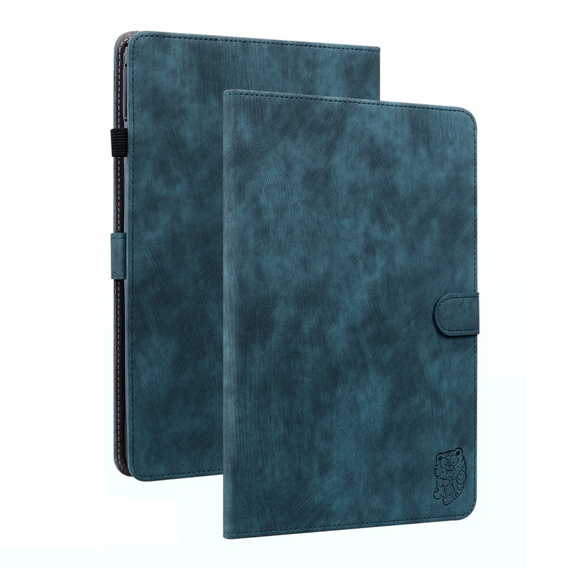 Etui do Lenovo Tab M9, Wallet Pen Slot, niebieskie