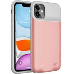 Etui z Baterią 6500mAh do iPhone 11, Rose Gold