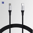 Allity AUC-01 – Kabel USB-C do Lightning 1 m, 27W - czarny