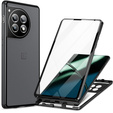 Etui do OnePlus 12 5G, Magnetic Dual Glass, czarne