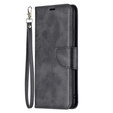 Etui Wallet with Strap do Huawei P50 Pro, Black