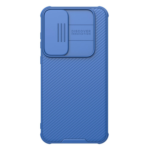 Etui do Samsung Galaxy A55 5G, pancerne Nillkin, CamShield Pro, niebieskie