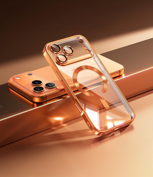 Etui do iPhone 17 Pro Max Electro MagSafe – pomarańczowe