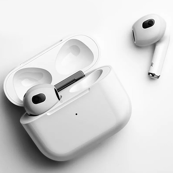 Silikonowe gumki do słuchawek Apple AirPods 3, White