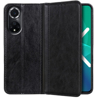 Etui do Huawei Nova 9, Wallet Litchi Leather, czarne