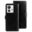 Etui z klapką do Infinix Zero Ultra, IDEWEI Wallet, czarne