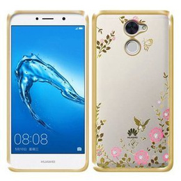 Etui Star Dust DIAMOND Case do Huawei Y7 - Gold