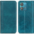 Etui do Motorola Moto G84 5G, Wallet Litchi Leather, zielone