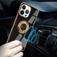 Etui do iPhone 13 Pro Max, Electro Ring, czarne
